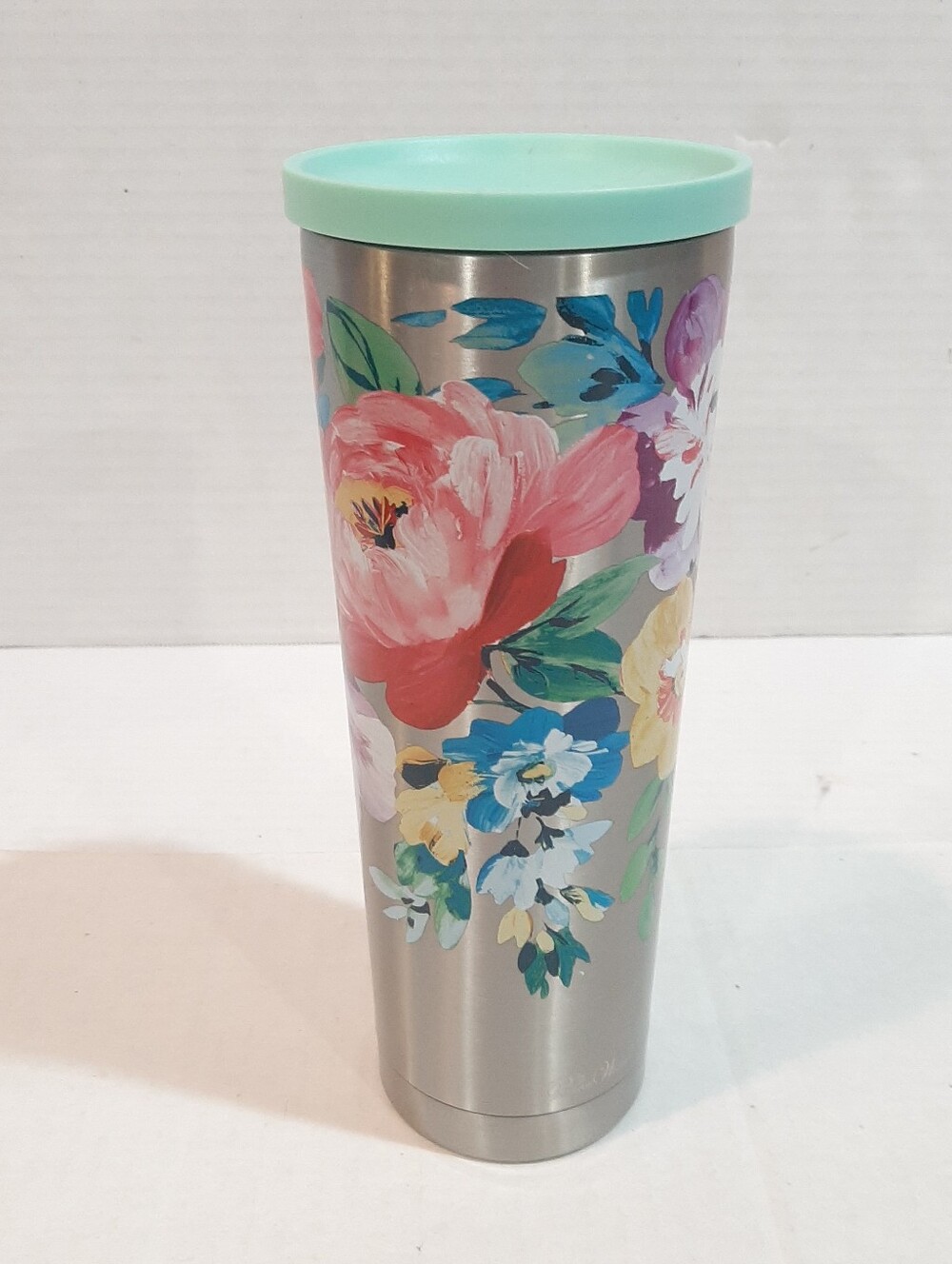 The Pioneer Woman Floral Sweet Romance stainless steel tumbler and lid